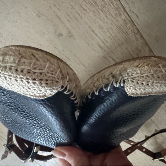 Valentino Garavani Espadrille Flats 37 blue rock stud - Picture 5 of 10